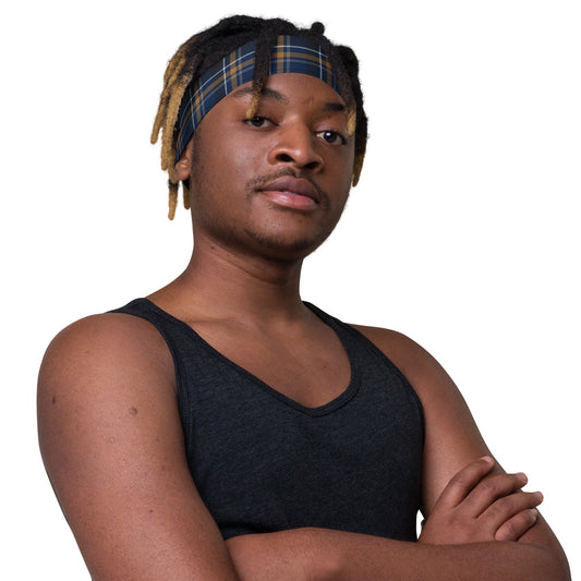 Azure House Tartan Headband - Adventure Row