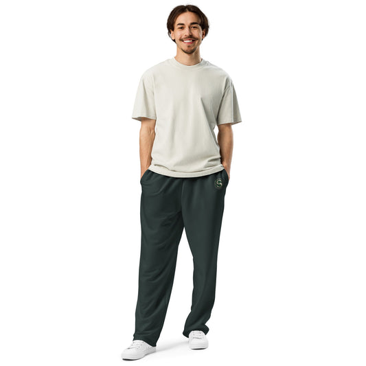 Emerald House Crest Wide-Leg Joggers - Adventure Row