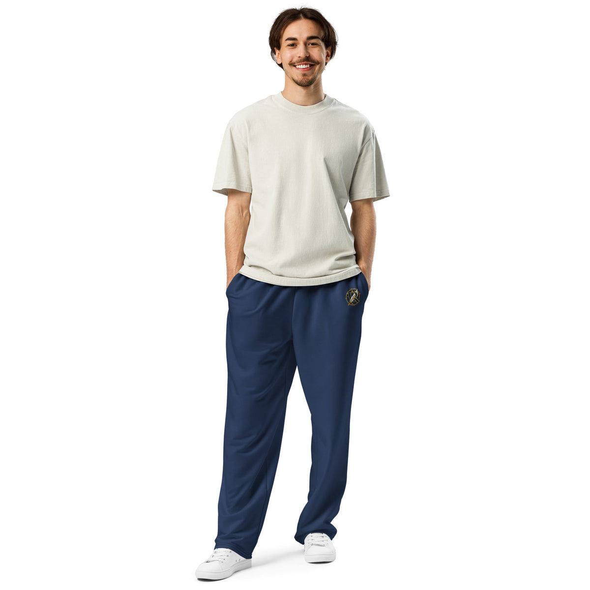 Sapphire House Crest Wide-Leg Joggers - Adventure Row