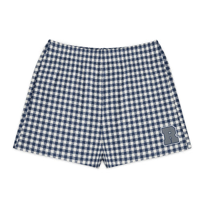 Sapphire House Gingham Cotton Boyfriend Shorts - Adventure Row
