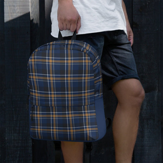 Azure House Tartan Backpack - Adventure Row