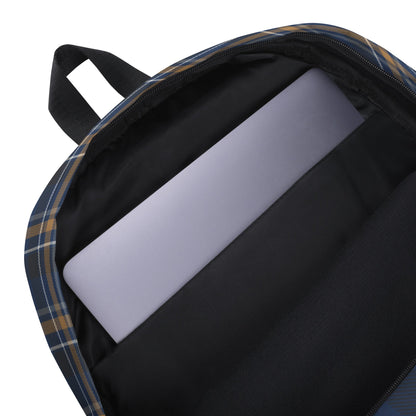 Azure House Tartan Backpack - Adventure Row