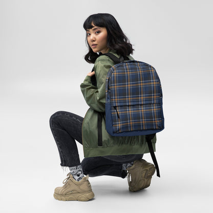 Azure House Tartan Backpack - Adventure Row