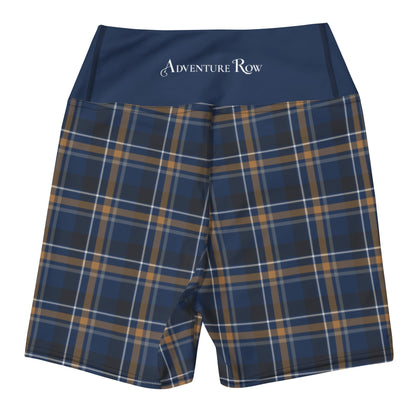 Azure House Tartan Compression Shorts - Adventure Row