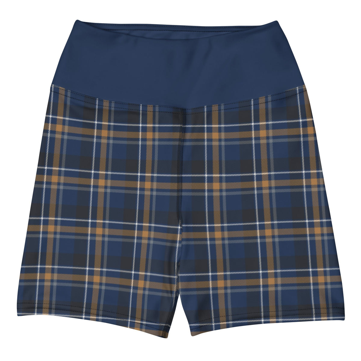 Azure House Tartan Compression Shorts - Adventure Row