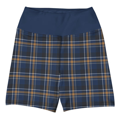 Azure House Tartan Compression Shorts - Adventure Row