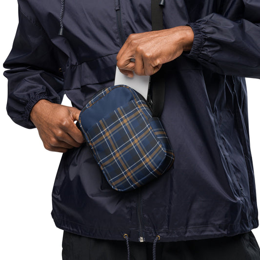 Azure House Tartan Crossbody Bag - Adventure Row