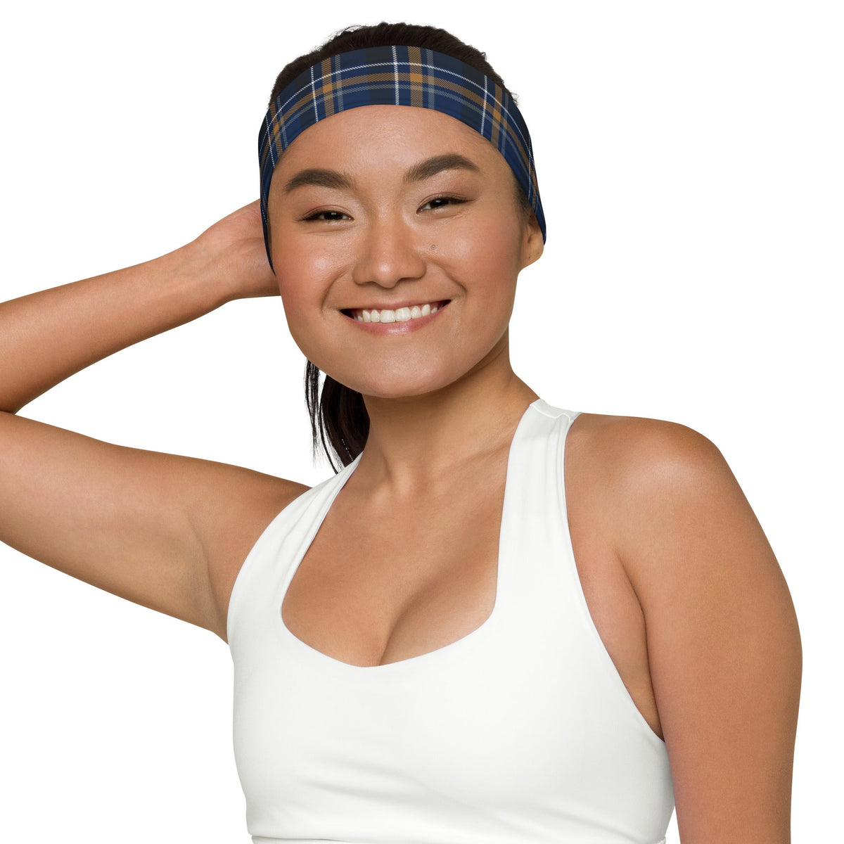 Azure House Tartan Headband - Adventure Row