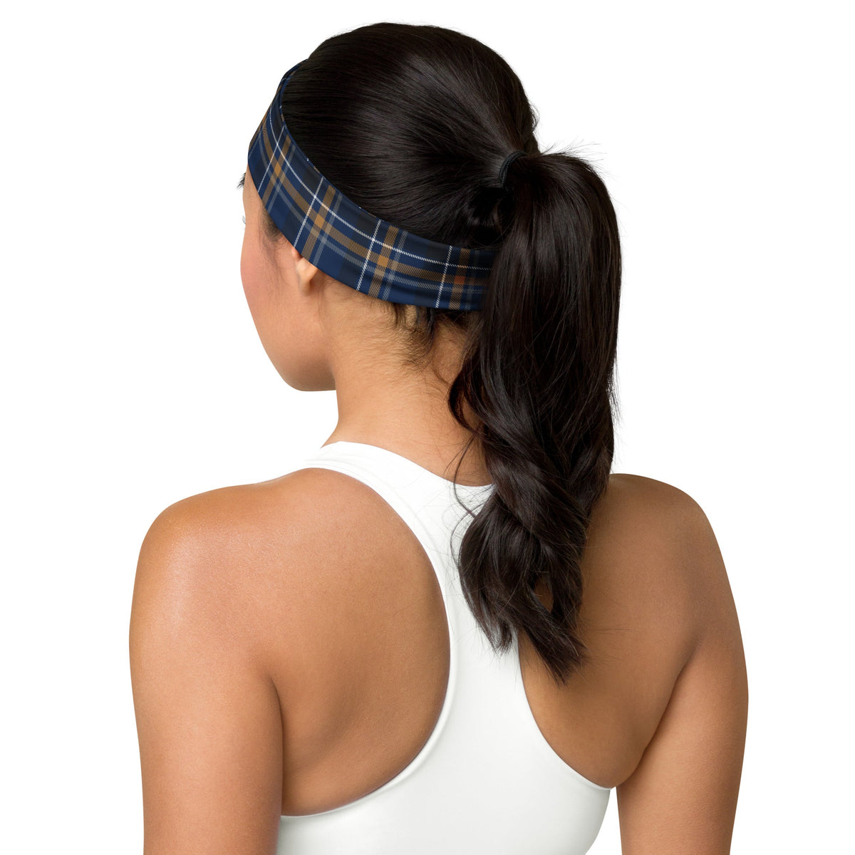 Azure House Tartan Headband - Adventure Row