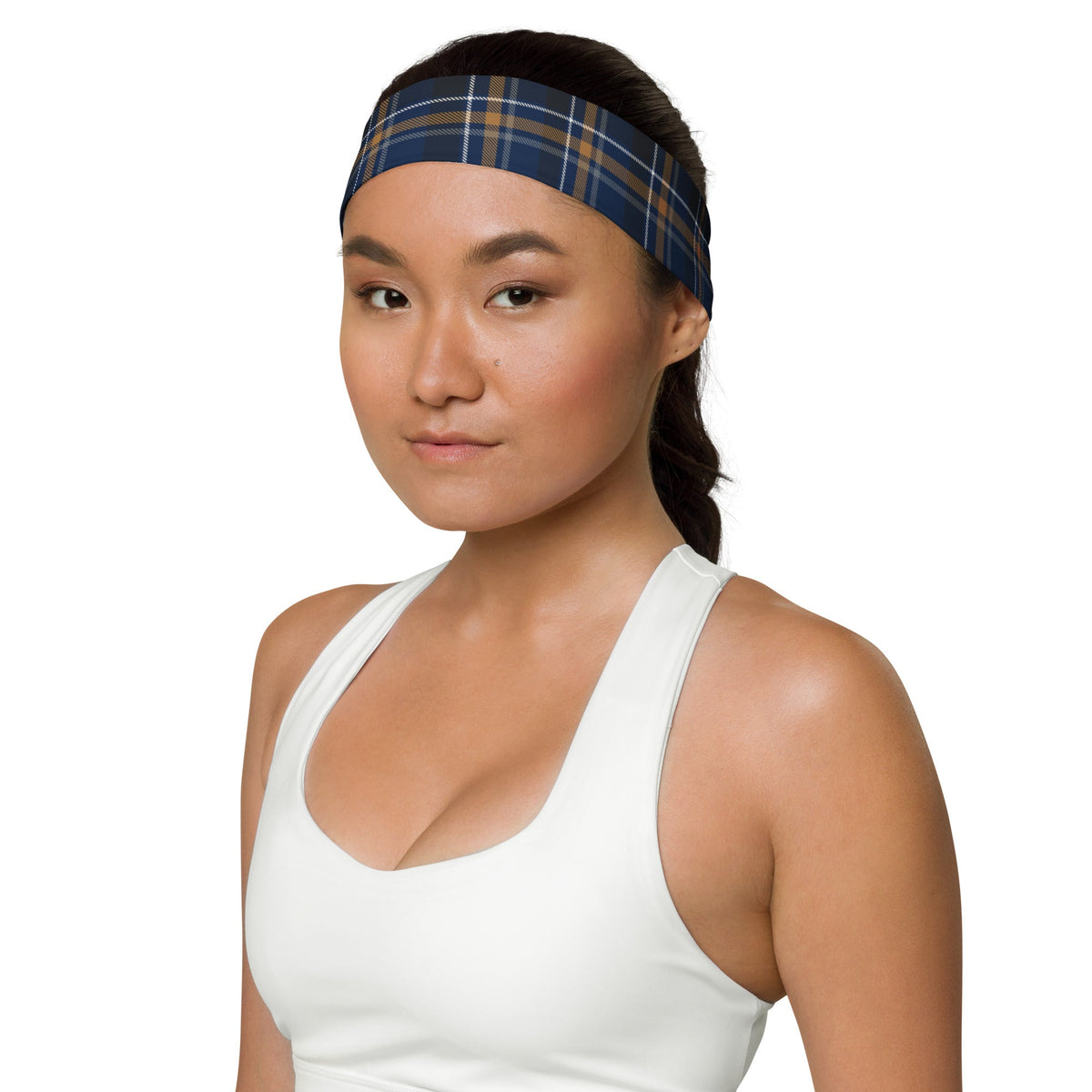 Azure House Tartan Headband - Adventure Row