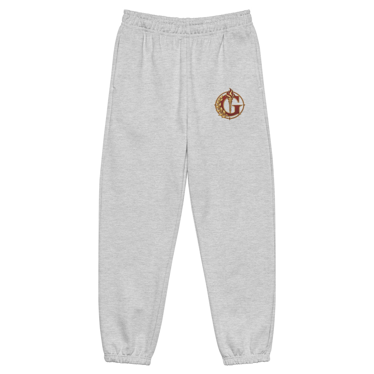 Crimson House Crest Heavyweight Sweatpants - Adventure Row