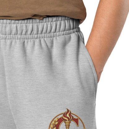 Crimson House Crest Heavyweight Sweatpants - Adventure Row