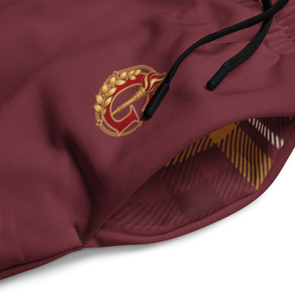 Crimson House Crest Wide-Leg Joggers - Adventure Row