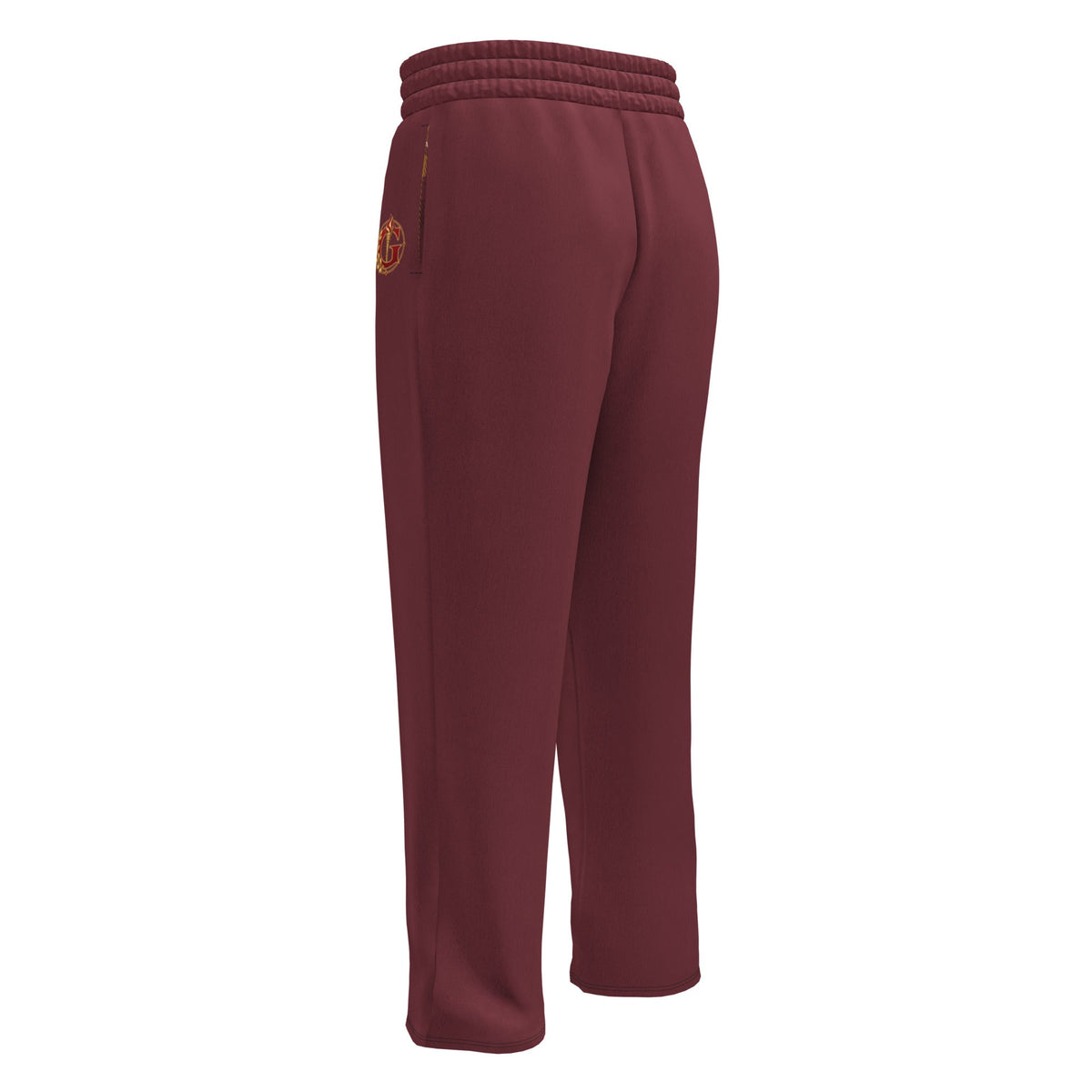 Crimson House Crest Wide-Leg Joggers - Adventure Row