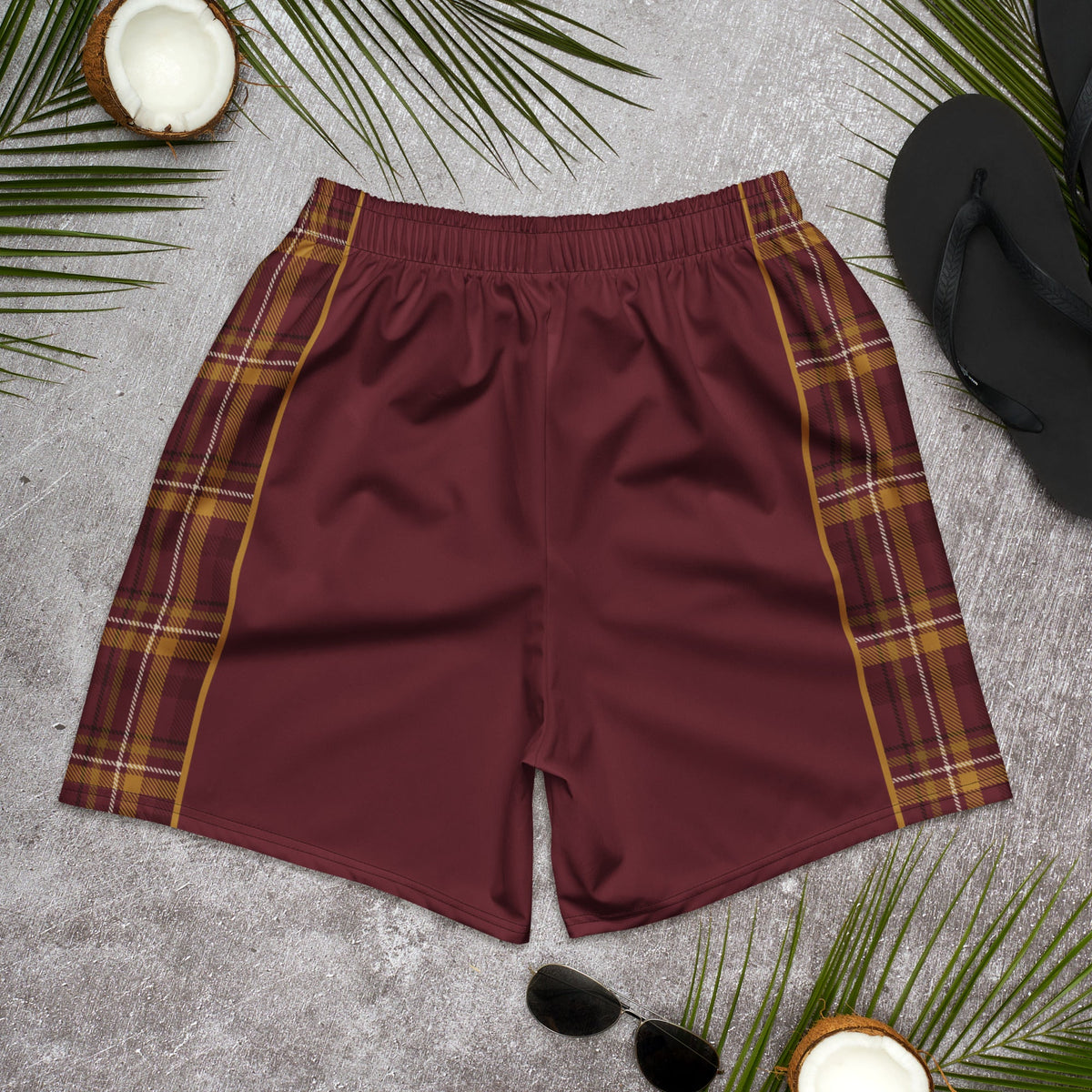 Crimson House Men's Athletic Shorts - Adventure Row
