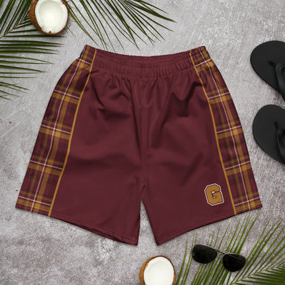 Crimson House Men's Athletic Shorts - Adventure Row