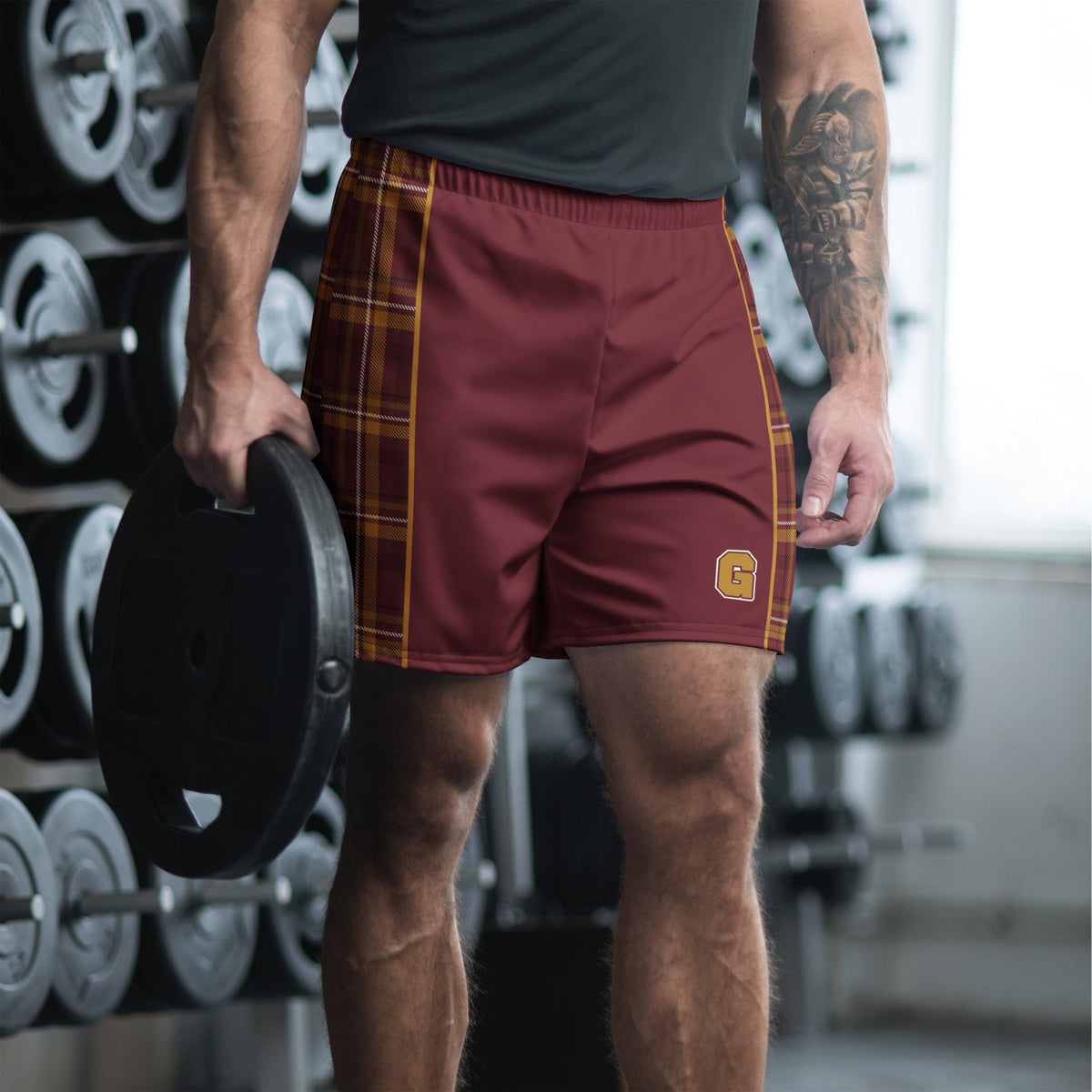 Crimson House Men's Athletic Shorts - Adventure Row