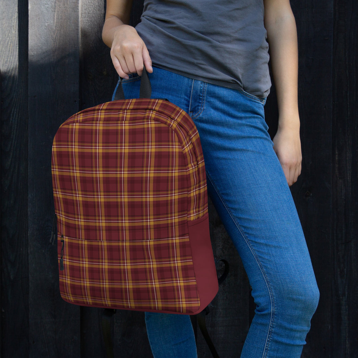 Crimson House Tartan Backpack - Adventure Row