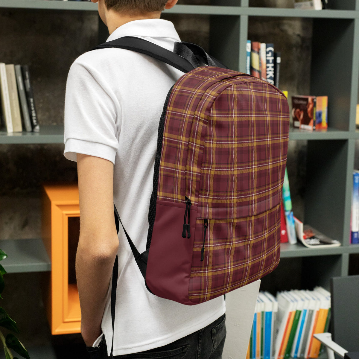 Crimson House Tartan Backpack - Adventure Row