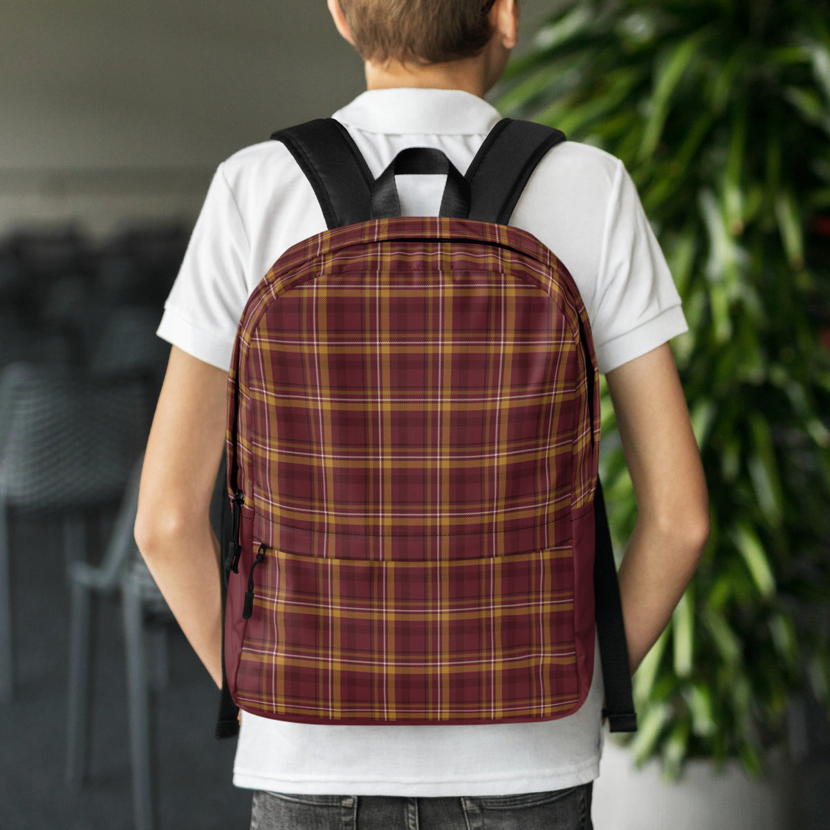 Crimson House Tartan Backpack - Adventure Row