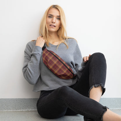 Crimson House Tartan Belt Bag - Adventure Row