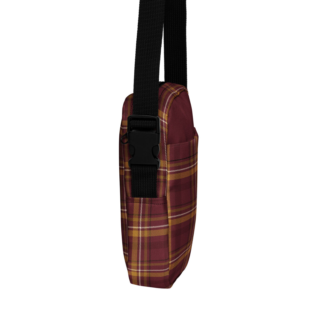 Crimson House Tartan Crossbody Bag - Adventure Row
