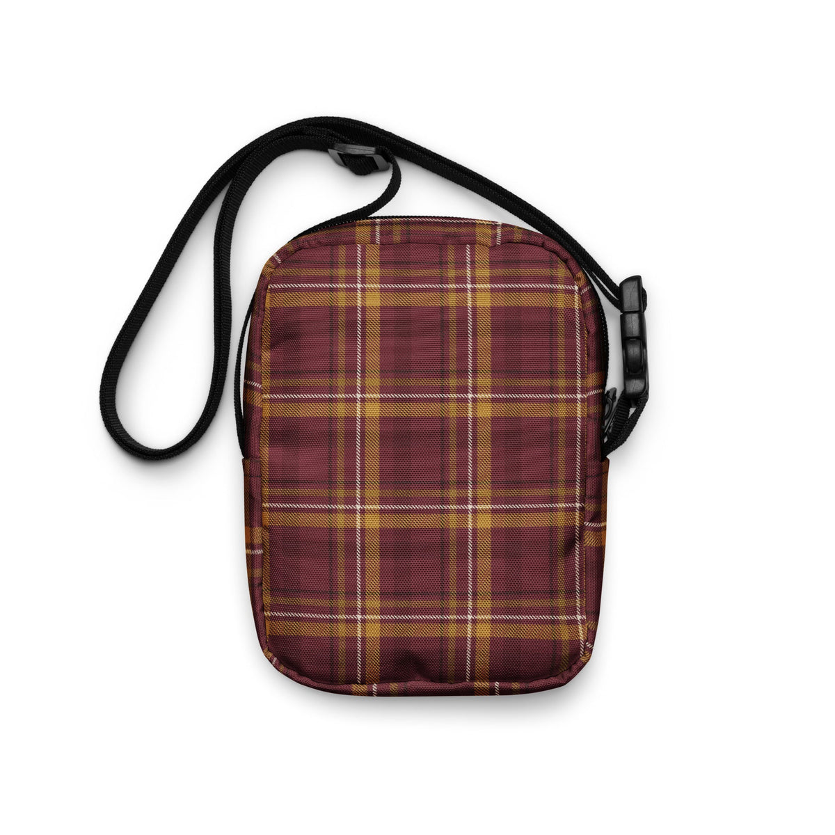 Crimson House Tartan Crossbody Bag - Adventure Row