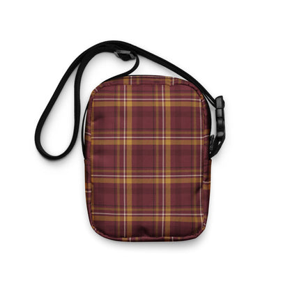 Crimson House Tartan Crossbody Bag - Adventure Row
