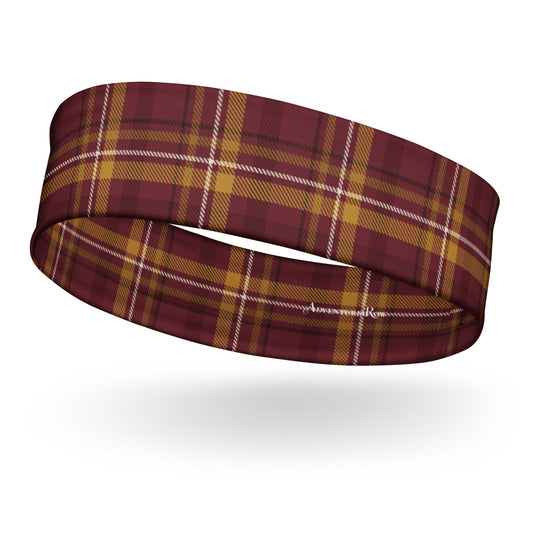 Crimson House Tartan Headband - Adventure Row