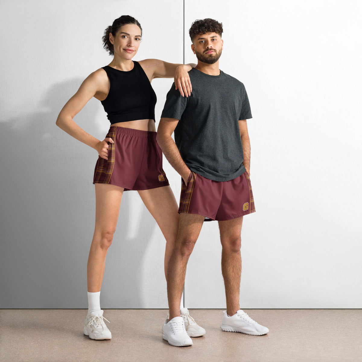Crimson House Women's Athletic Shorts - Adventure Row