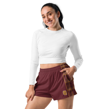 Crimson House Women's Athletic Shorts - Adventure Row