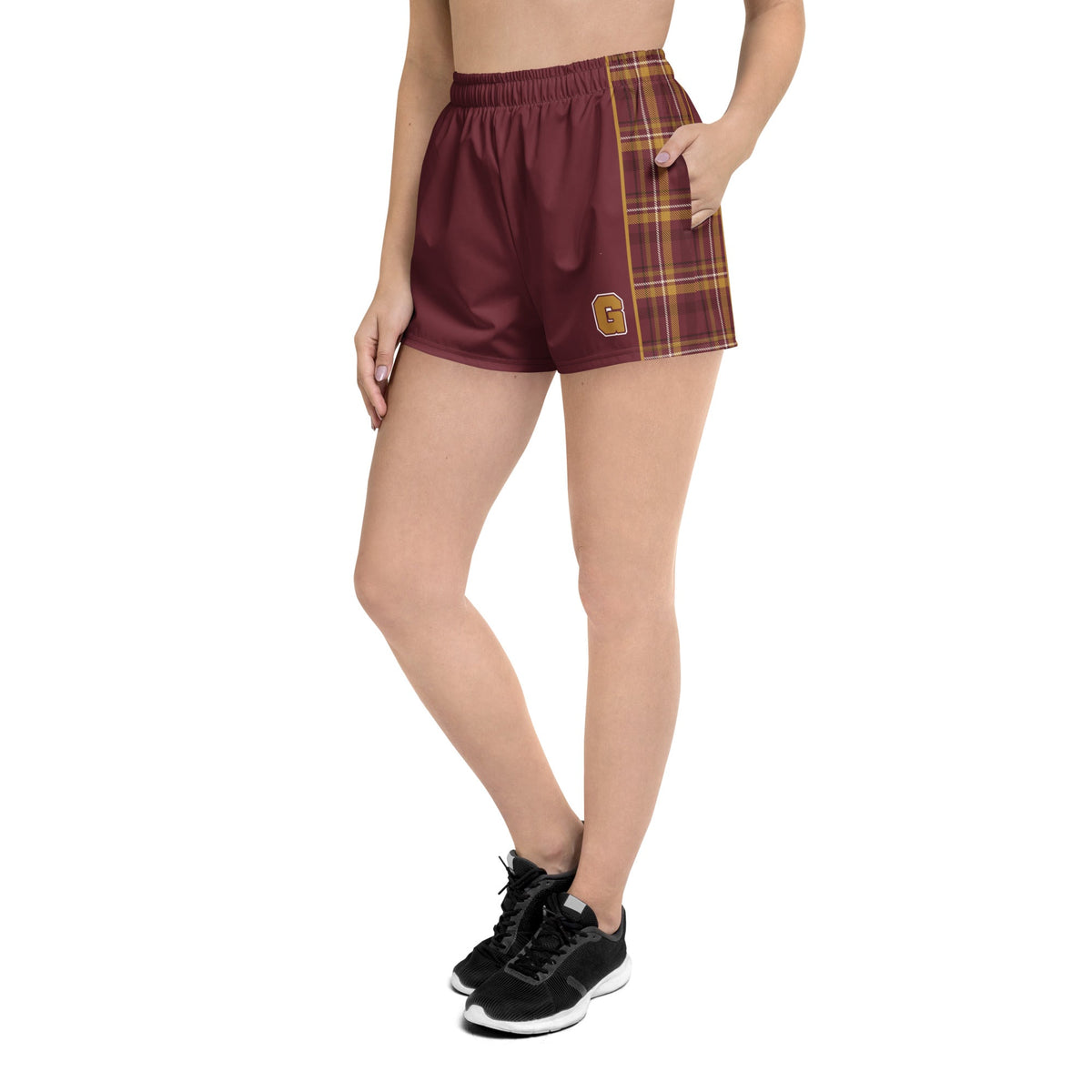 Crimson House Women's Athletic Shorts - Adventure Row
