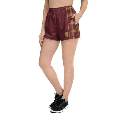 Crimson House Women's Athletic Shorts - Adventure Row