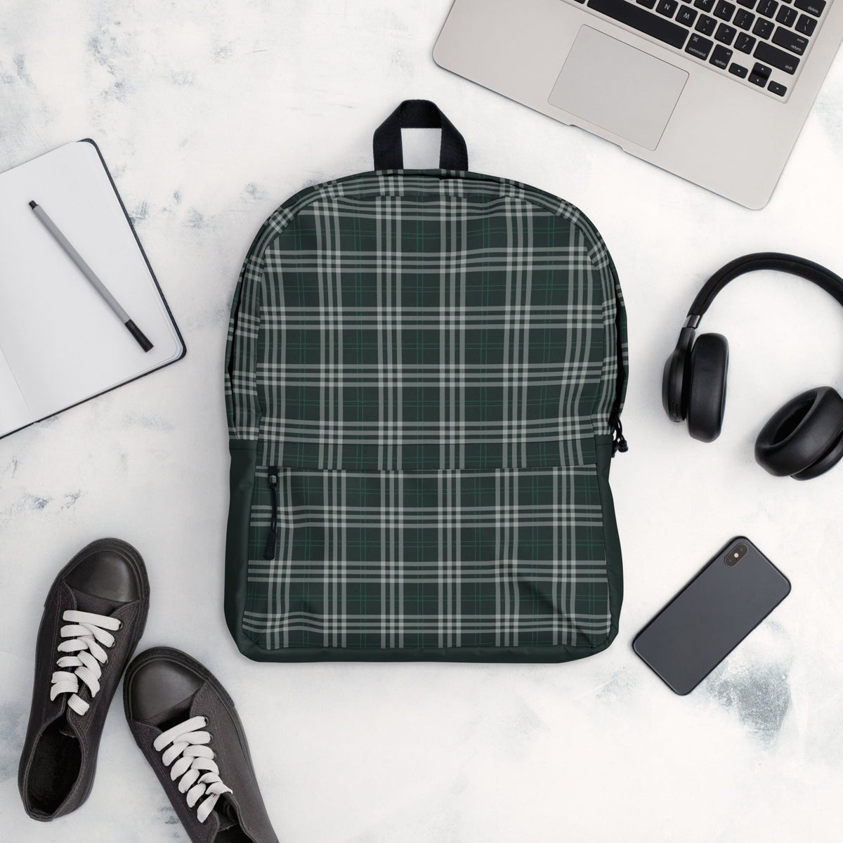 Emerald House Tartan Backpack - Adventure Row