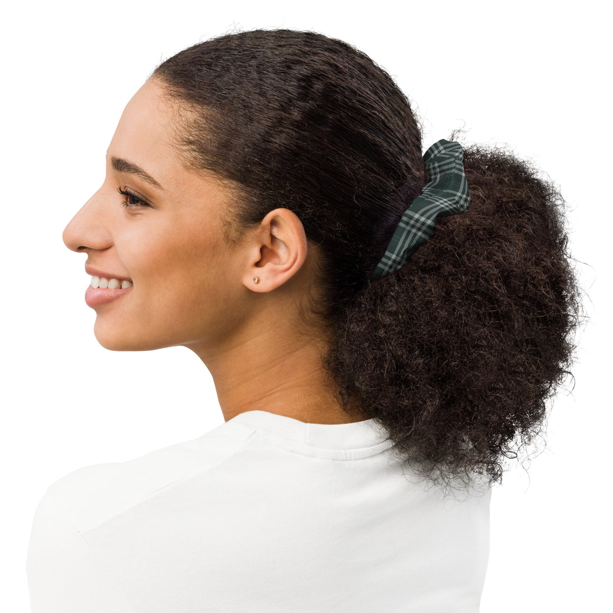 Emerald House Tartan Scrunchie - Adventure Row