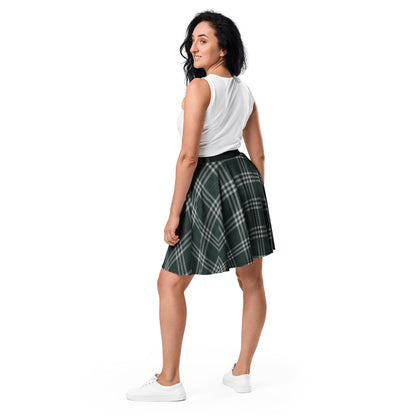 Emerald House Tartan Skater Skirt - Adventure Row