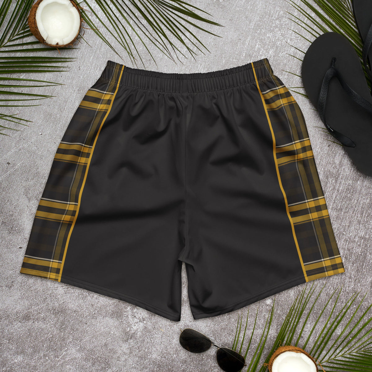 Golden House Men's Athletic Shorts - Adventure Row