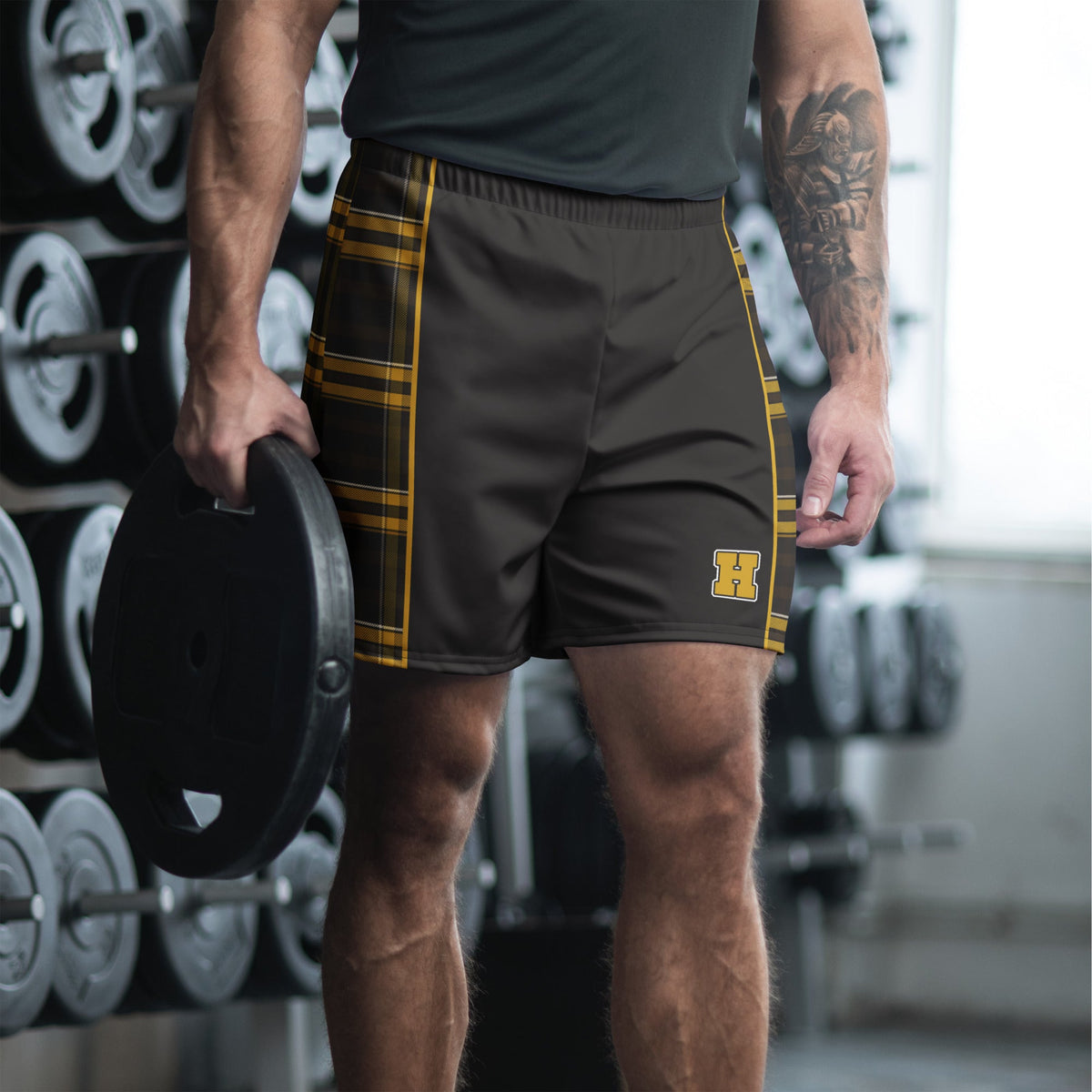 Golden House Men's Athletic Shorts - Adventure Row