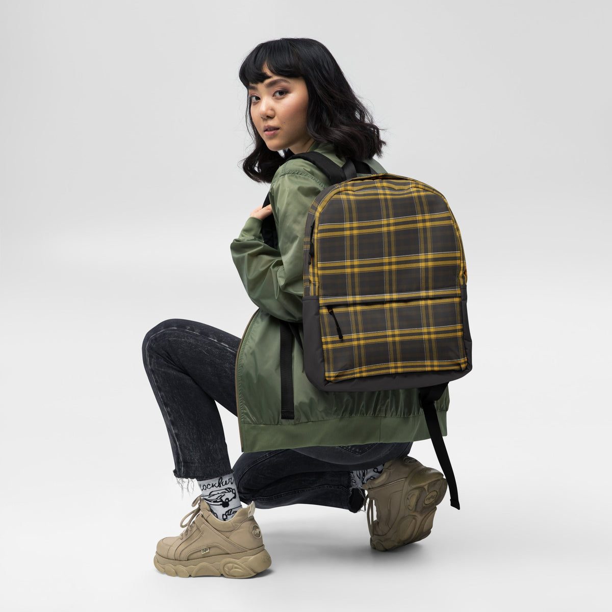 Golden House Tartan Backpack - Adventure Row
