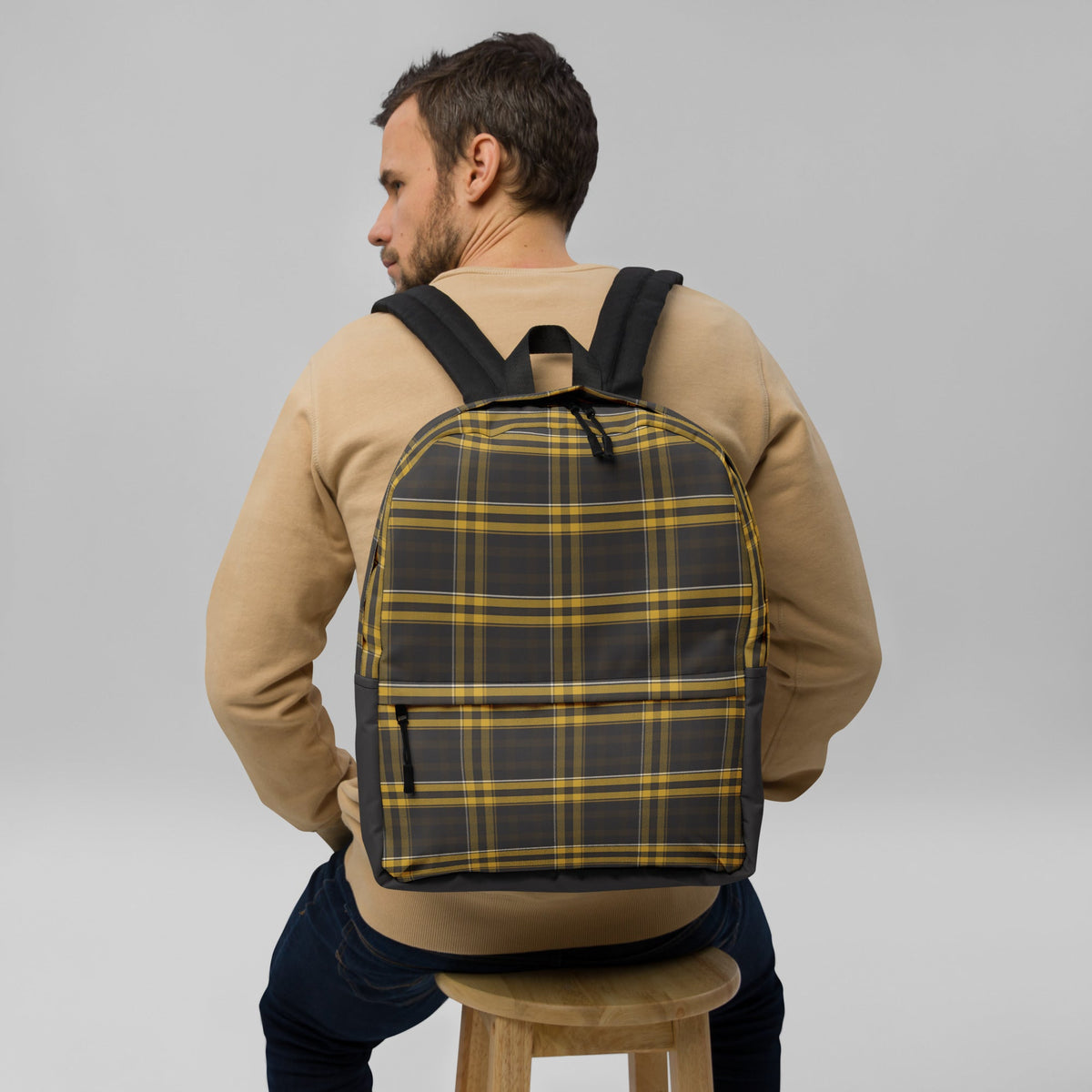 Golden House Tartan Backpack - Adventure Row