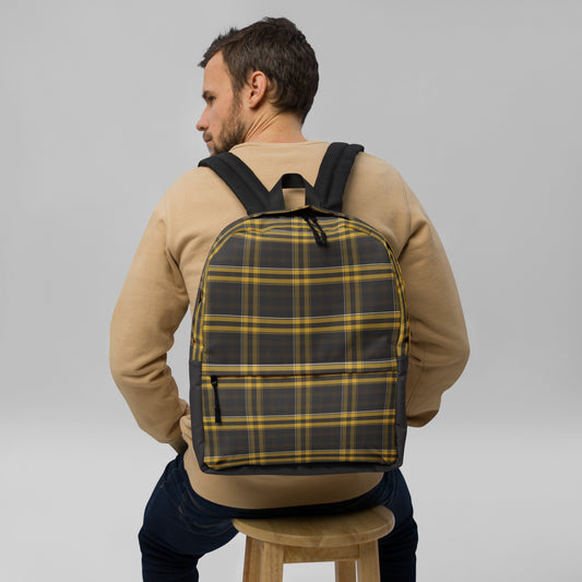 Golden House Tartan Backpack - Adventure Row