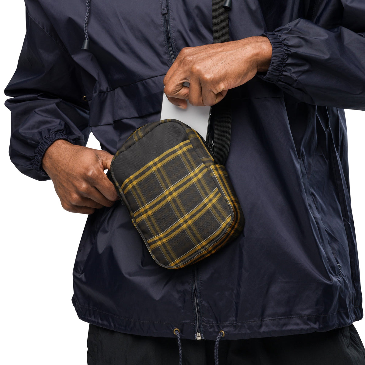 Golden House Tartan Crossbody Bag - Adventure Row