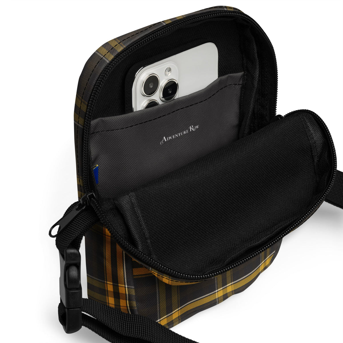 Golden House Tartan Crossbody Bag - Adventure Row