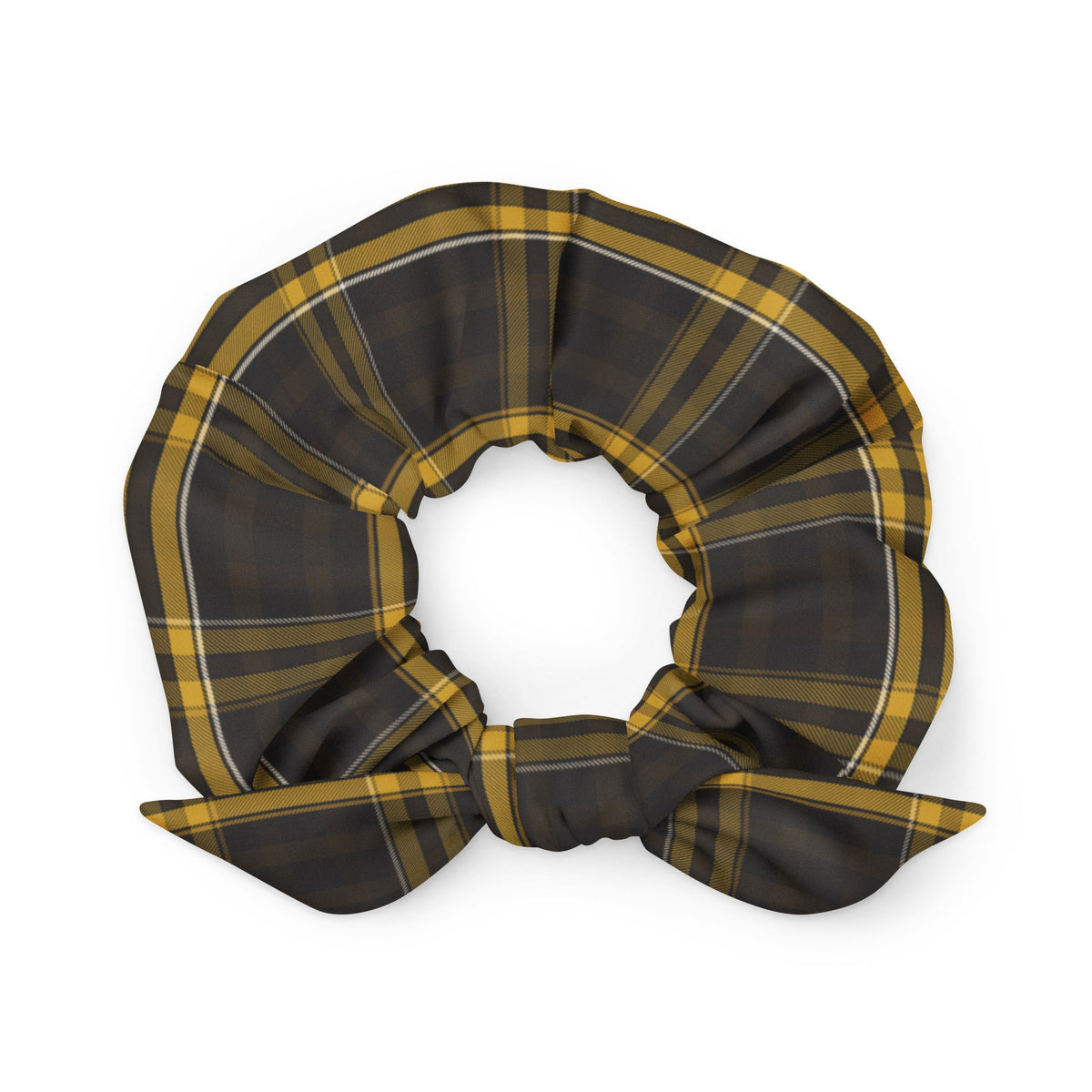 Golden House Tartan Scrunchie - Adventure Row