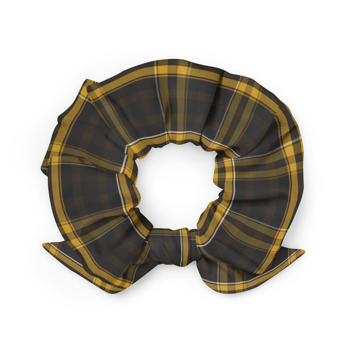 Golden House Tartan Scrunchie - Adventure Row